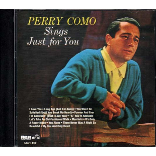 Sings Just for You ~ Perry Como ~ Pop ~ CD ~ Used VG