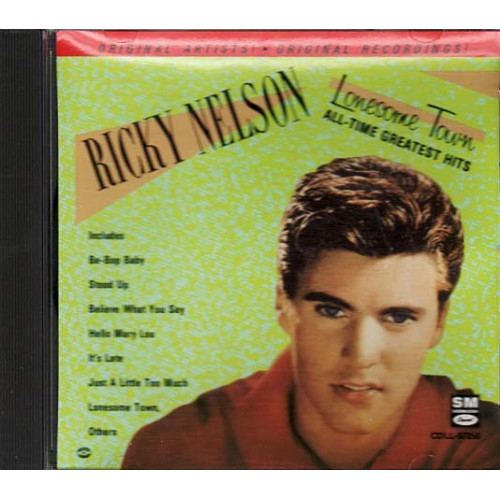 Lonesome Town ~ Ricky Nelson ~ Country Rock ~ CD ~ Good