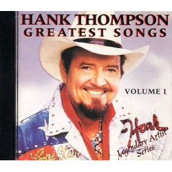 Greatest Songs 1 ~ Hank Thompson ~ Country ~ CD ~ Used VG