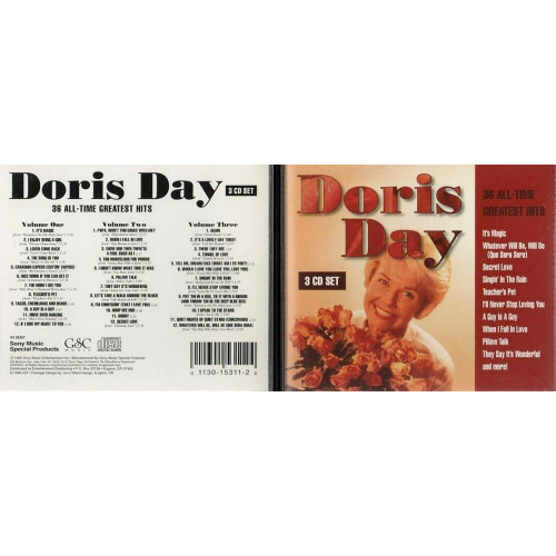 36 All Time Greatest Hits 3 CDs ~ Doris Day ~ Pop ~ CD ~ Used VG