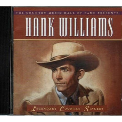 Legendary Country Singers ~ Hank Williams ~ Country ~ CD ~ Used VG