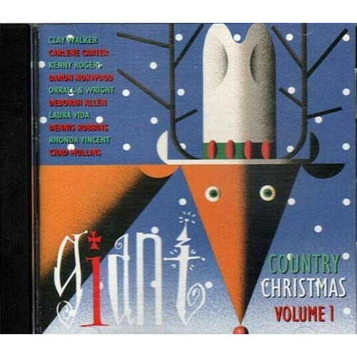 Giant Country Christmas, Volume 1 ~ Various Artists ~ Seasonal ~ CD ~ Used VG