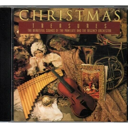 Christmas Treasures ~ Various Artists ~ Panflute ~ Seasonal ~ CD ~ Used VG