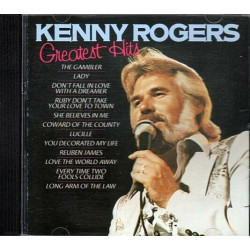 Kenny Rogers ~ Greatest Hits ~ Contemporary Country ~ CD ~ Used VG