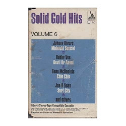 Solid Gold Hits Volume 6 ~ Various Artists ~ Rock ~ Cassette ~ Good