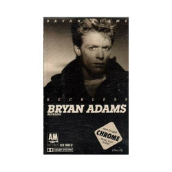 Reckless ~ Bryan Adams ~ Rock ~ Cassette ~ Good