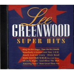 Lee Greenwood ~ Super Hits ~ Contemporary Country ~ CD ~ Good