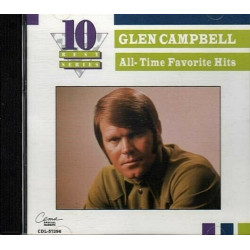 All-Time Favorite Hits ~ Glen Campbell ~ Country Rock ~ CD ~ Used VG