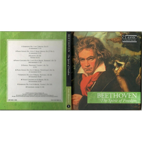 Classic Composers: BEETHOVEN - "The Spirit of Freedom" ~ Classical ~ CD ~ VG
