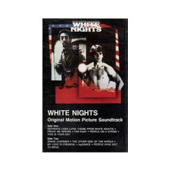 White Nights Soundtrack ~ Various Artists ~ Rock ~ Pop ~ Cassette ~ Good