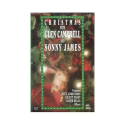 Christmas With Glen Campbell & Sonny James ~ Country ~ Cassette ~ Good