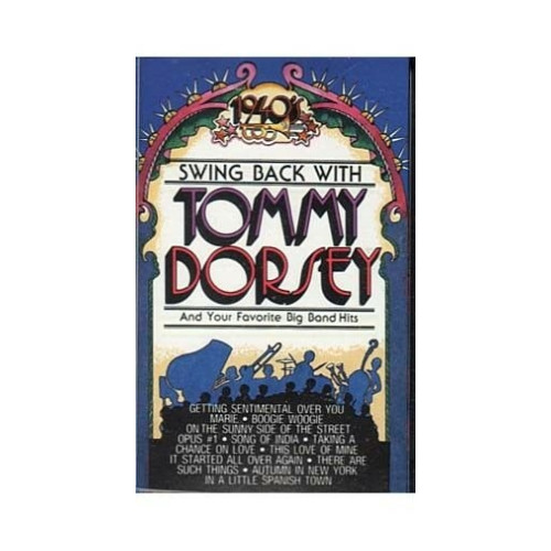 Swing Back With Tommy Dorsey ~ Pop ~ Jazz ~ Cassette ~ Good