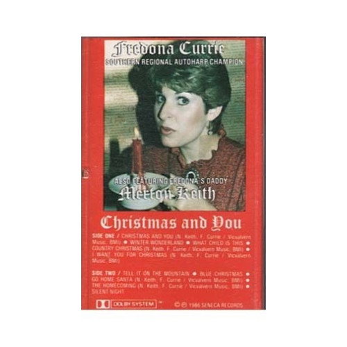 Christmas and You ~ Fredona Currie ~ Seasonal ~ Cassette ~ Good