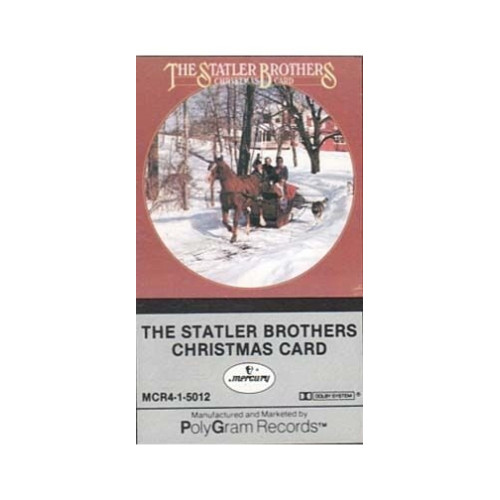 Christmas Card ~ The Statler Brothers ~ Seasonal ~ Country ~  Cassette ~ Good