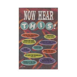 Now Hear This! - The Best of Today's Alternative Music ~ Rock ~ Cassette ~ Good