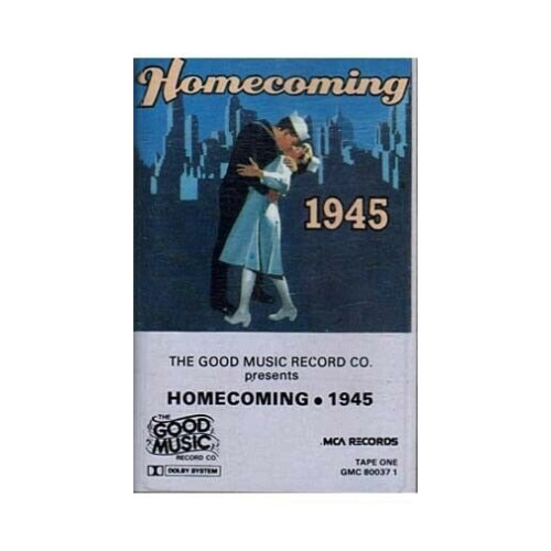Homecoming 1945 Tape 1 ~ Various Artists ~ Pop ~ Swing ~ Cassette ~ Good