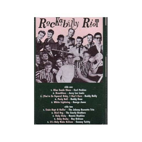 Rockabilly Riot ~ Various Artists ~ Country Rock ~ Cassette ~ Good