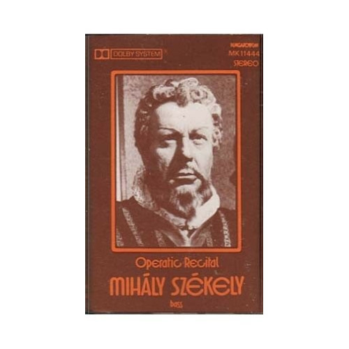 Operatic Recital ~ Mihaly Szekely ~ Classical ~ Cassette ~ Good