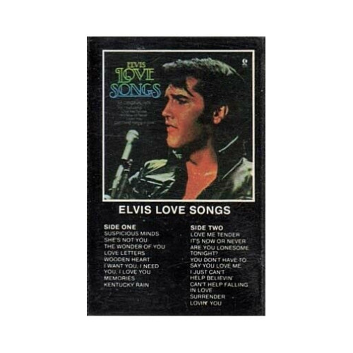 Elvis Love Songs ~ Elvis Presley ~ Rock ~ Pop ~ Country ~ Cassette ~ Good