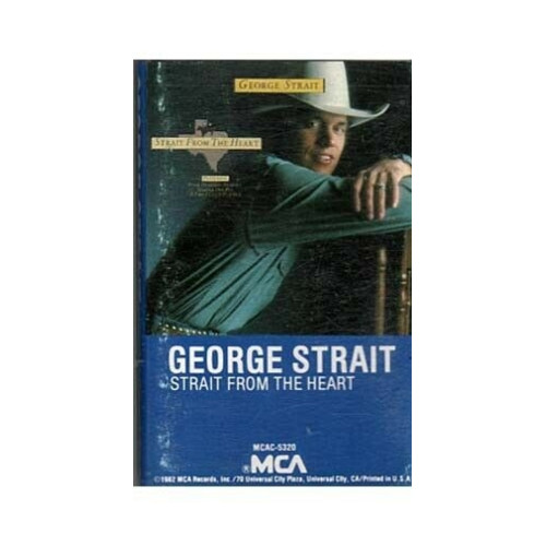 Strat From the Heart ~ George Strait ~ Contemporary Country ~ Cassette ~ Good