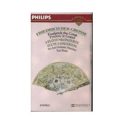 Friedrich der Grosse - 3 Flute Concertos ~ Redel ~ Classical ~ Cassette ~ Good