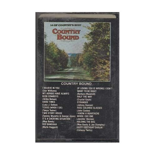Country Bound ~ Various Artists ~ Cassette ~ Good