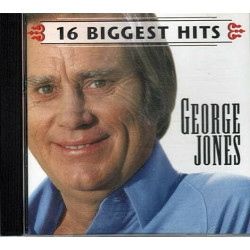 George Jones ~ 16 Biggest Hits ~ Contemporary Country ~ CD ~ Used VG