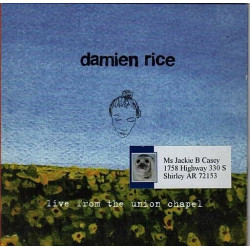 Live from the Union Chapel ~ Damien Rice ~ Contemporary Country ~ CD ~ Good