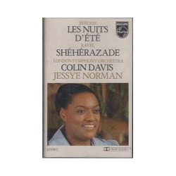 Les Nuits D'Ete / Sheherazade ~ Jessye Norman & Colin Davis ~ Cassette ~ Good