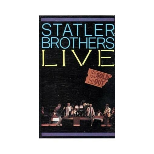 Statler Brothers Live - Sold Out ~ Contemporary Country ~ Cassette ~ Good
