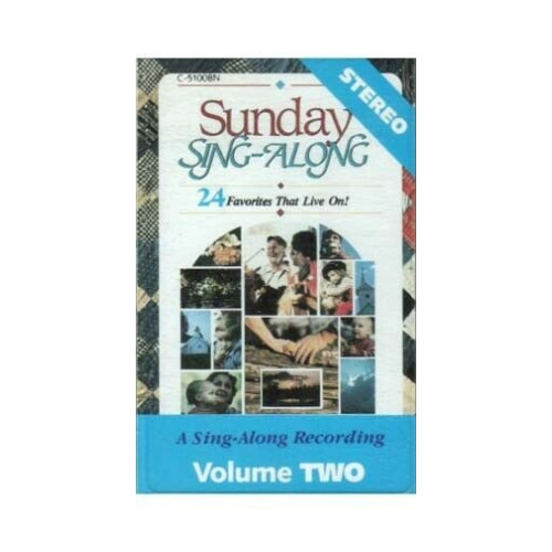Sunday Sing-Along Vol 2 ~ Various Artists ~ Christian ~ Gospel ~ Cassette ~ Good