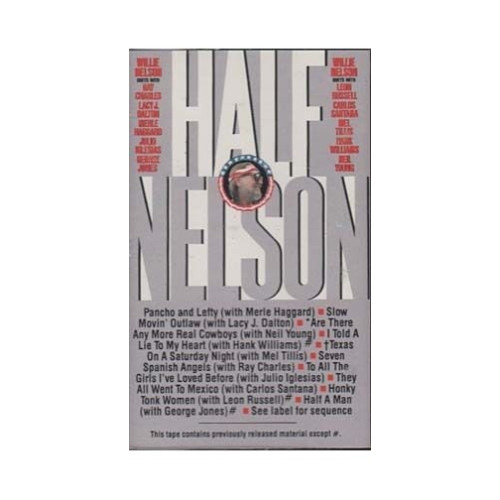 Half Nelson ~ Willie Nelson ~ Country ~ Duets ~ Cassette ~ Good