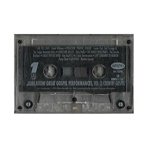 Jubilation! Great Gospel Performances, Vol 3 ~ Country Gospel ~ Cassette ~ Accep