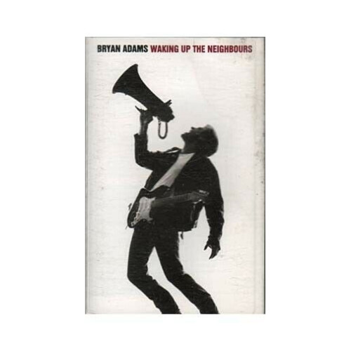 Waking Up the Neighbours ~ Bryan Adams ~ Rock Cassette ~ Good