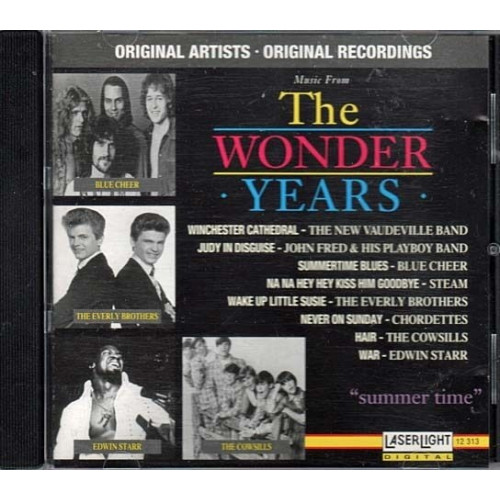 Music From The Wonder Years TV Series: Summer Time  ~ Pop ~ Rock ~ CD ~ Good