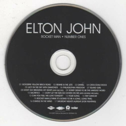 Rocket Man: Number One ~ Elton John ~ Rock ~ CD ~ Acceptable