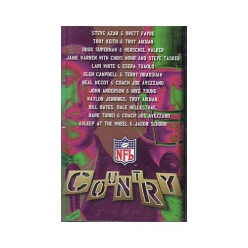 NFL Country ~ Various Artists ~ Cassette ~ Good