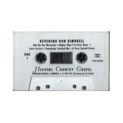 Heaven's Country Gospel ~ Reverend Ron Kimbrell ~ Christian ~ Cassette ~ Accepta