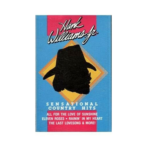 Sensational Country Hits ~ Hank Williams Jr. ~ Contemporary ~ Cassette ~ Good