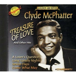 Treasure of Love & Other Hits ~ Clyde McPhatter ~ Rock ~ CD ~ Used VG
