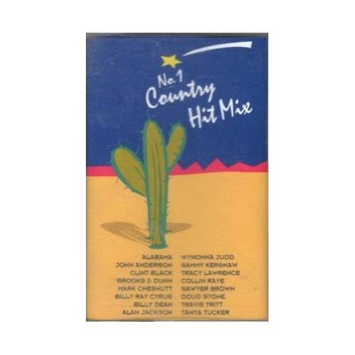 Number 1 Country Hit Mix ~ Various Artists ~ Cassette ~ Good