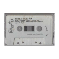 Killin Time ~ Clint Black ~ Country ~ Cassette ~ Acceptable