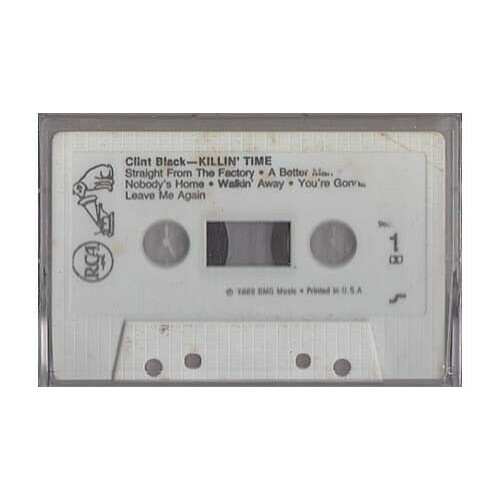 Killin Time ~ Clint Black ~ Country ~ Cassette ~ Acceptable