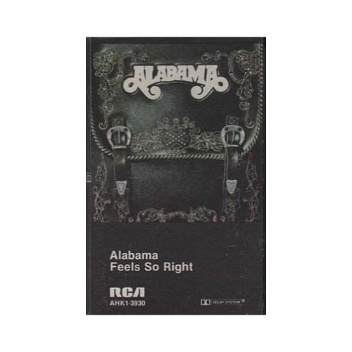 Feels So Right ~ Alabama ~ Country ~ Cassette ~ Good
