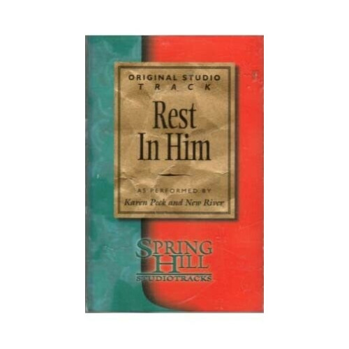Rest in Him ~ Studiotracks ~ Christian ~ Gospel ~ Karaoke ~ Cass ~ Good