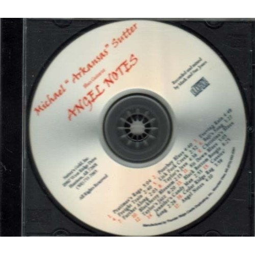 Angel Notes ~ Michael "Arkansas" Sutter ~ Blues Guitar ~ CD Album ~ Used VG