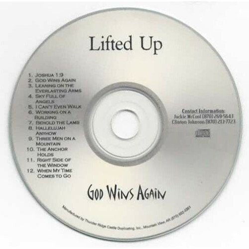 God Wins Again ~ Lifted Up ~ CD ~ Acceptable