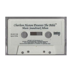 Charlton Heston Presents the Bible ~ Movie Sound Track ~ Cassette ~ Acceptable