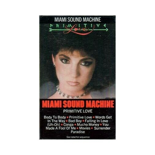 Primitive Love ~ Miami Soiund Machine ~ Dance ~ Latin ~ Cassette ~ Good