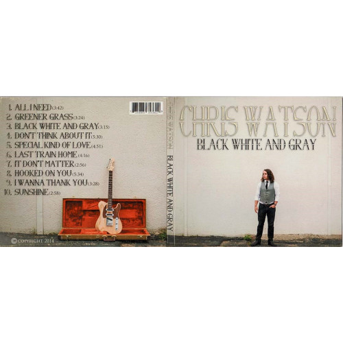 Black White and Gray ~ Chris Watson ~ Jazz - Blues ~ CD ~ Used VG